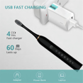 thumbnail image 2 of Electric Toothbrush Electric Toothbrush Rechargeable Universal Soft Brush Home Portable Electric Toothbrush Set A, 2 of 6