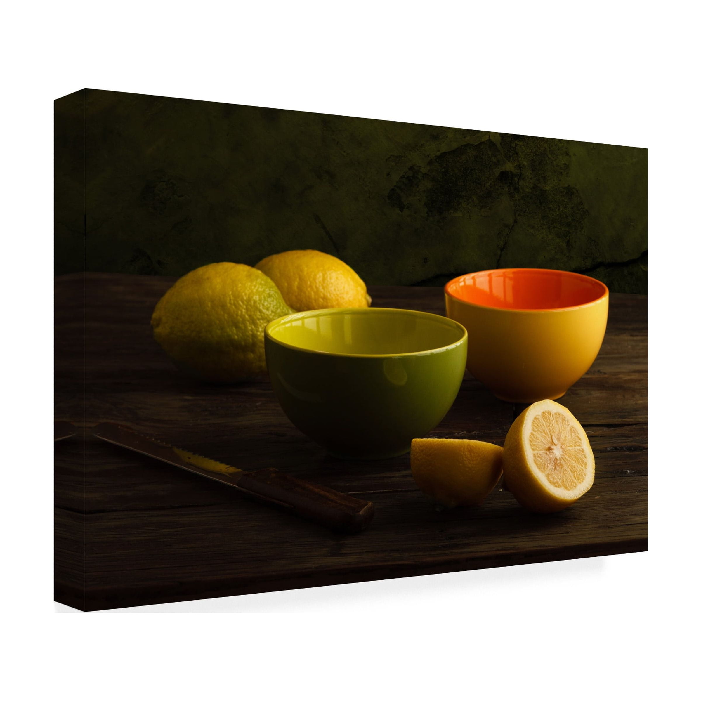 Luiz Laercio 'Lemons' Canvas Art