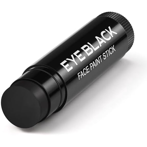 Baseball Eye Black, Anti-Glare Under Eye Sports Grease Stick for Baseball Softball Soccer Lacrosse Hockey Athletes Sports Training, Sports Eye Black Stick (Black)$$Sport & Recreation Other