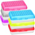 thumbnail image 1 of wonima02 Plastic Pencil Box Large Capacity Pencil Boxes – 6 Pack Assorted colors, pencil box Plastic Pencil Case Office Supplies Storage Organizer Box - By Enday, 1 of 1