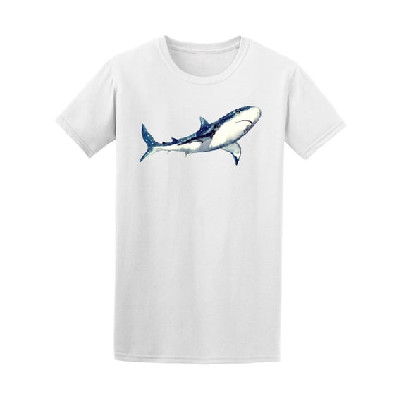 Watercolor Shark Predator Tee Men's -Image by Shutterstock