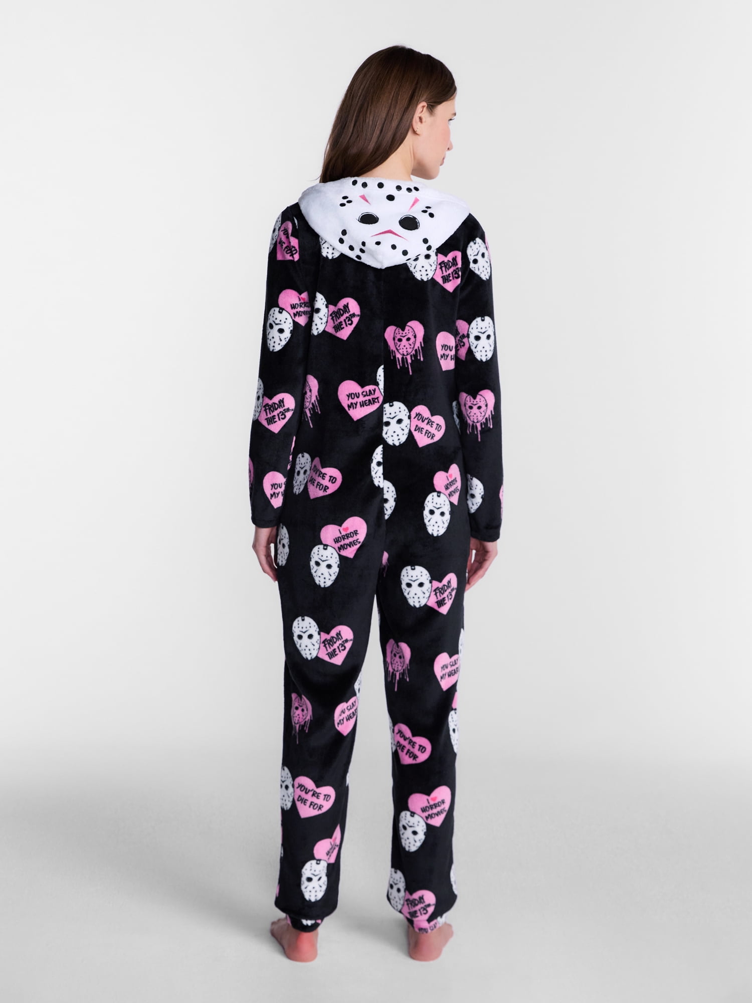 Friday the 13th Women's Jason Graphic Union Suit, Sizes XS-3X