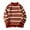 Red, variant on Wancir Men's Vintage Striped Sweater Oversized Knitted Pullover Crewneck Long Sleeve Colorblock Jumper Tops