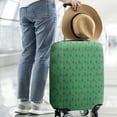 thumbnail image 2 of Green Bigfoot and Campfire Pattern Luggage Cover Fashion Suitcase Cover Baggage Covers Fit 25-28 Inch Luggage (Go Travel), 2 of 5