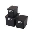 thumbnail image 1 of 3pcs/Set Simulation Storage Box 1:12 Miniature Scale Three-Piece Stacking Design Smooth Edges Safe Play Storage Organizer Dollhouse Accessory, 1 of 8