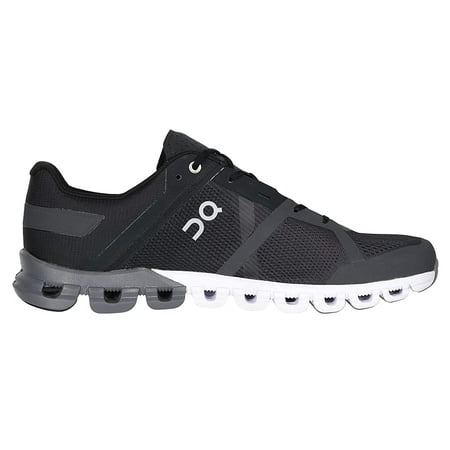 ON-Running Men's Cloudflow Running Shoes, Black/Asphalt, 10.5 D(M) US