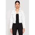 thumbnail image 2 of Womens WAX Long Sleeve Denim Jacket, 2 of 5