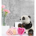 thumbnail image 6 of DolliBu Happy Mother's Day Super Soft Squat Panda Bear Plush Figure - Cute Stuffed Animal with Pink Heart Message for Best Mommy, Grandma, Wife, Daughter - Cute Wild Life Plush Toy Gift - 10" Inches, 6 of 6