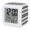 Black, Charcoal, Silver, White, variant on Beige Boho Southwestern Digital Alarm Clock for Bedrooms,Smart LED Alarm Clock with 7 Color Changing Night Light,Vintage Ethnic Tribes Zigzag Art Silent Wake Up Clocks for Sleep Study 3.2"x3.2"