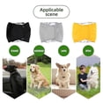 thumbnail image 4 of 3 Packs Male Dog Nappies, Reusable Doggies Diapers Washable Male Dog Wraps Belly Band For Dogs Durable Puppy, 4 of 5