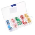 thumbnail image 1 of Juego de fusibles de cartucho mini hembra Uxcell 32V 20A 30A 40A 50A 60A 20 paquetes rojo, 1 of 5