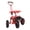 Red, variant on Kinsuite Garden Hauling Cart Rolling Work Seat Outdoor Utility Lawn Yard Patio Utility Cart 310 Lbs Load Capacity Adjustable Handle 360 Degree Swivel Seat Green