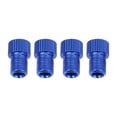thumbnail image 3 of 4x Conector de Válvula de Bicicleta Reparación de Conector de Válvula de Bicicleta Conversión de Convertidor de Conector de Válvula de Bicicleta para Azul DYNWAVEMX Conector de válvula de bicicleta, 3 of 8