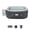 Black - Large Square, variant on Bestway SaluSpa Hot Springs Energy Efficient Smart AirJet 2-4 Person Inflatable Round Hot Tub Spa