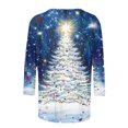 thumbnail image 5 of Pyhlmscde Blouse de Noël Imprimée à Manches Longues pour Femmes, Tenues d'Automne pour Femmes, Blouses de Noël pour Femmes, Chemises de Noël pour Femmes, 5 of 5
