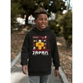 thumbnail image 2 of Japanese Streetwear Aesthetic Emoji - Retro Japan Youth's Hoodie, 2 of 4
