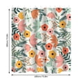 thumbnail image 3 of Product CategoryShower Curtain | Product Title Bathroom Shower Curtain Abstract Flower Color Shower Curtain Bathroom Partition Curtain Polyester Cloth Door Curtain, 3 of 6