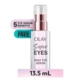 thumbnail image 1 of Olay Super Eye Serum - Vitamin C Serum, Caffeine, Niacinamide, Amino Peptide, Aloe Vera - Brightens Dark Circles, Anti-Aging, Brightening, Smooths Fine Lines, Firming, Hydrating, 13 mL, 1 of 12