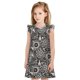 thumbnail image 1 of Fotbe Bicycles Parts Vestido de Dormir para Niñas de 3 a 10 Años, Mangas Cortas, Estilo Princesa, Pijama Camisón con Mangas Voladas-Small, 1 of 6