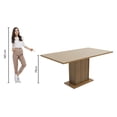 thumbnail image 3 of Mesa de Comedor Rectangular MADESA 5275 Tablero de Madera 160 cm x 90 cm x 79 cm, 3 of 5