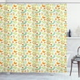 thumbnail image 1 of Ambesonne Caterpillar Shower Curtain, Colorful, 69"Wx84"L, Multicolor, 1 of 3