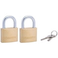 thumbnail image 2 of Candado de Latón Master Lock 40 mm Ancho Dorado 2 Piezas, 2 of 2
