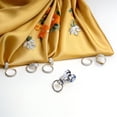 thumbnail image 4 of 4 rodillos para riel de cortina con poleas metálicas para montaje en techo, accesorios flexibles y resistentes para riel de cortina (color de los accesorios aleatorio)., 4 of 7