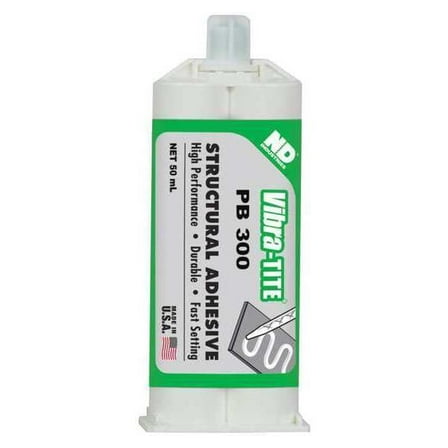 Vibra-Tite AcrylicAdhesive,DualCart.,1:1MixRatio PB30050