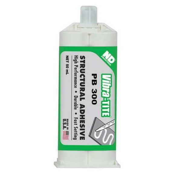 Vibra-Tite AcrylicAdhesive,DualCart.,1:1MixRatio PB30050