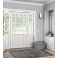 thumbnail image 4 of Grant 3' x 5' Washable Accent Rug, Teal and Ivory, 4 of 7