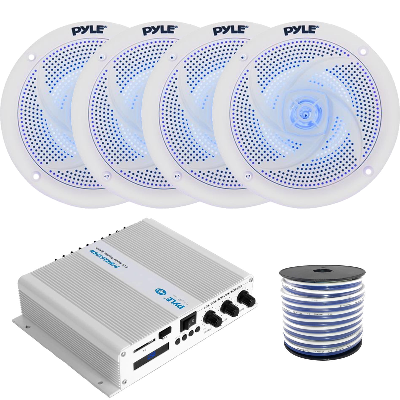 6 waterproof speakers