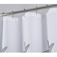 thumbnail image 3 of Sanibel Coastal Embroidered Canvas 13-Piece Shower Curtain Set, 3 of 3