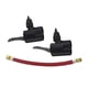 thumbnail image 1 of 2 Piezas de Adaptador de Cabezal Doble Zulema Manguera de Extensión Accesorios de Bomba, 1 of 8