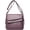 Purple, variant on Crossbody Bags for Women Square Shoulder Bag Stylish Leather Satchel Handbag Hobo Bag for Travel Work