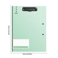 thumbnail image 3 of A4 Plastic Folder Board, Thickened Office Document Organizer, Storage for Files, 1-Pack, 3 of 6