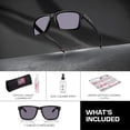 thumbnail image 3 of Oakley OO9487 Holbrook XXL Rectangle Shaped Non-Polarized Sunglasses for Men & Women - Includes Official Eyewear Kit - Matte Black Frame with Prizm Grey Lens, 3 of 6