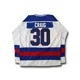 thumbnail image 4 of Camiseta de hockey sobre hielo cosida en azul y blanco del equipo de EE. UU. Miracle On Ice de 1980 con los números 30 de Jim Craig y 17 de Jack O'Callahan y 21 de Mike Eruzione, 4 of 5