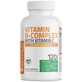 thumbnail image 3 of Complementa el complejo de vitamina B Bronson con vitamina C 120 cápsulas, 3 of 7