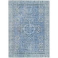 thumbnail image 2 of Addison Rugs Chantille Indoor/Outdoor Traditional Border Blue Machine Washable Rectangle Rug, 9' x 12', 2 of 7