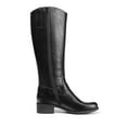 thumbnail image 2 of DREAM PAIRS Boots For Women Knee High, Comfortable Pull On Side Zipper Buckle Riding Boots, 2 of 8