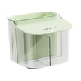 thumbnail image 3 of Caja Dispensadora de Almohadillas de Maquillaje Yinane Organizador de Almacenamiento de Baño Verde, 3 of 8