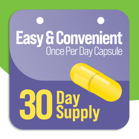Culturelle Advanced Regularity Probiotic and Prebiotic Fiber, Kiwi Capsules, 30 Count