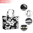 thumbnail image 2 of Pioneer Flower Floral Print Pattern Travel Tote Bags for Women Carry On,Large Weekender Bags for Women Travel,Multi Functional Duffle Bag for Work,Shopping,Sports, 2 of 5