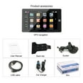 thumbnail image 2 of 7 Inch Car GPS Navigation 256M 8GB 800Mhz Wired Rear View Camera And Sunshade Truck Gps Navigator Reverse View Parking ,Flexible Double Bracket Installation, 2 of 6