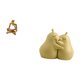 thumbnail image 5 of Figura de lector abstracto, sujetalibros decorativos, figura humana, coleccionable, vajilla de resina y , adecuada para estanterías de oficin, 5 of 8