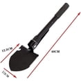 thumbnail image 2 of Folding Shovel Multipurpose Tool for Outdoor Survival Portable with Carrying Pouch, 2 of 3
