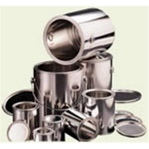 U. S. Can CAN1908 Cs 56 Empty Steel Quart Cans With Lids Walmart