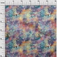 thumbnail image 3 of oneOone Viscose Chiffon Blue Fabric Abstract Floral Sewing Craft Projects Fabric Prints By Yard 42 Inch Wide-2ra, 3 of 5
