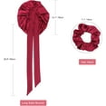 thumbnail image 7 of YSTDHL Satin Braid Bonnet for Women Silk Bonnet for Sleeping Sleep Cap with Elastic Tie Band Night Cap for Long Curly Hair Locs, 7 of 7