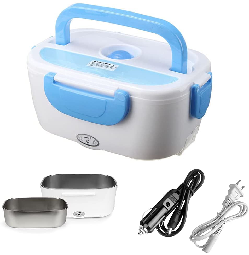Bento Portable Lunch Box For Heating Meals Microwave Lunchbox 12V Car Truck Plug 